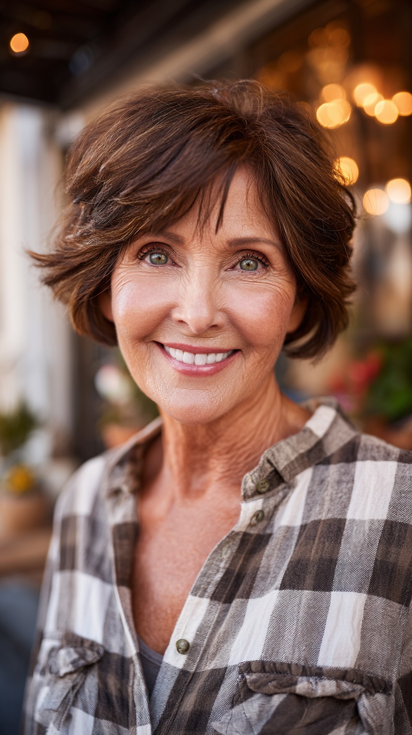 Textured Bob with Soft Layers